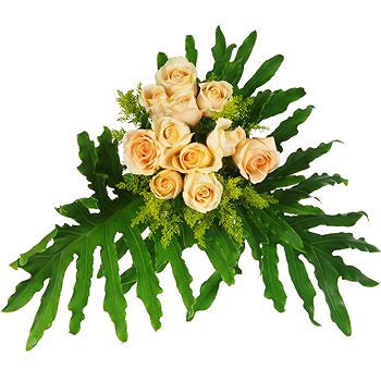 Caicara de Maturin flowers  -  Peaches and Green Bouquet Flower Delivery