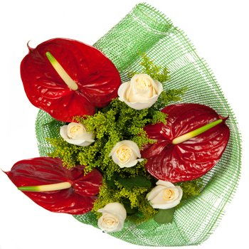 American Samoa flowers  -  Heart and Soul Bouquet Flower Delivery