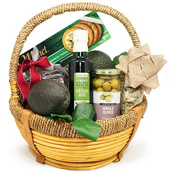 flores de Alummot- Cesta de reforço de vitamina E Flor Entrega