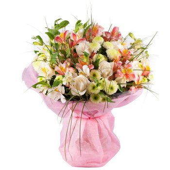 Yehud-Monosson, Israel Online Florist - pasteller Bukett