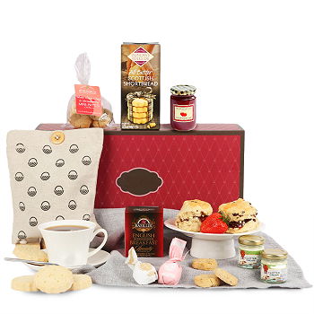 Newcastle upon Tyne flowers  -  Luxury Breakfast Gift Set Flower Delivery