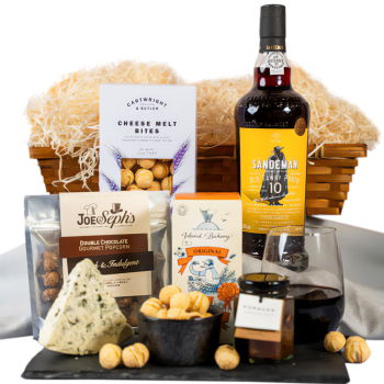 United Kingdom flowers  -  Celebrations With Port And Cheese