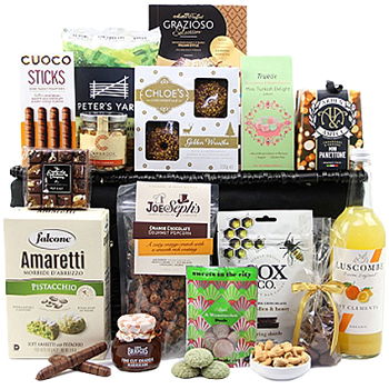 Newcastle upon Tyne flowers  -  Gourmet Joy Gift Set Flower Delivery