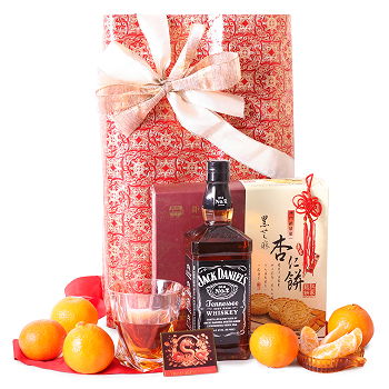 Bakong blomster- Jack Daniels Lunar New Year Celebration Set Blomst Levering