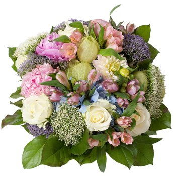 Tanzania flowers  -  Romantic Bouquet Flower Delivery