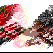 London online Florist - Simply Roses and Chocolates Bouquet