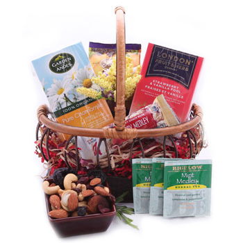 Bergen flowers  -  Healthy Heart Gift Basket