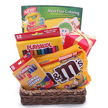 Bakong blomster- Wonder and Joy Kids Basket Blomst Levering