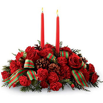 Yehud-Monosson, Israel Online Florist - Bundet i Tradition Centerpiece Bukett