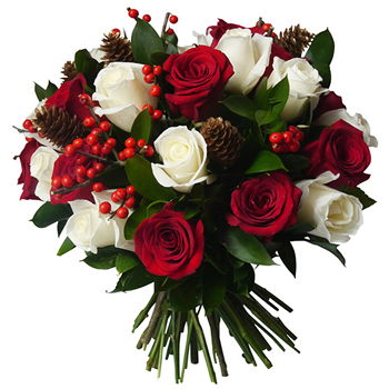 Vancouver flowers  -  Forest Of Roses Bouquet