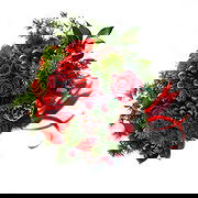Odda Online blomsterbutikk - Vinterrøde Bukett