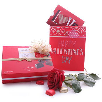 flores de Alummot- Variedade de chocolate elegante Flor Entrega