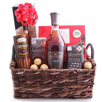 Buguey blommor- Camus VSOP Cognac Collection Blomma Leverans