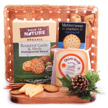 Athene flowers  -  Quick Snack Gift Basket