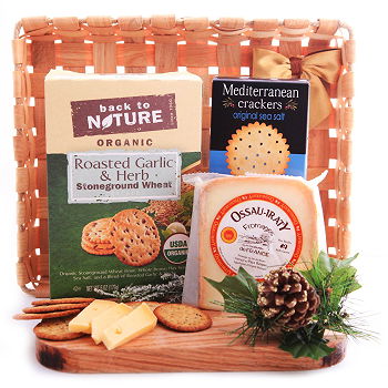 Norway flowers  -  Quick Snack Gift Basket Flower Delivery