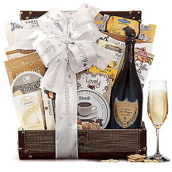 flores de Alummot- Conjunto Festivo Dom Perignon Flor Entrega
