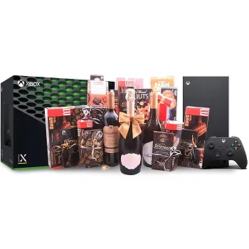 Buguey blommor- Xbox Series X och Wine Elegance Ensemble Blomma Leverans