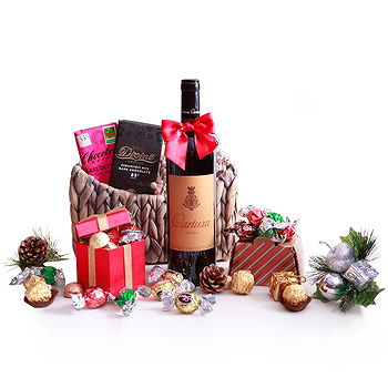 Norway flowers  -  Red Wine Christmas Flower Delivery
