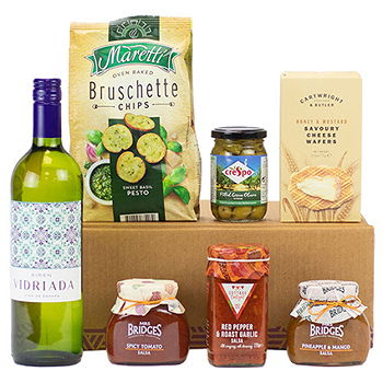 Newcastle upon Tyne flowers  -  Chardonnay and our Heavenly Dip Sampling Flower Delivery