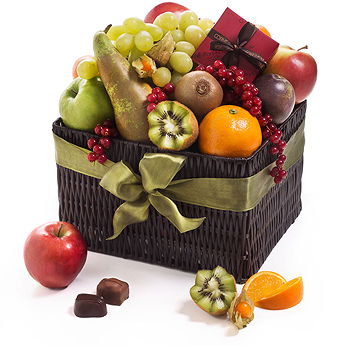 United Kingdom flowers  -  Fruity and Chocolate Rejoice Flower Delivery