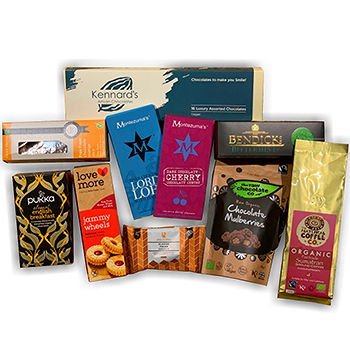 Newcastle upon Tyne flowers  -  Vegan Chocolate Treats Flower Delivery