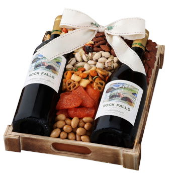 Jamaica, United States flowers  -  Sophisticated Snack Tray Baskets Delivery
