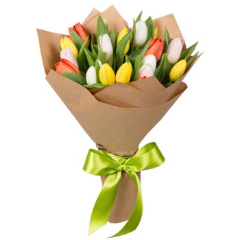 Turkmenistan flowers  -  Spring Tulips Flower Delivery