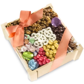 USA, United States flowers  -  Assorted Sweets Box Baskets Delivery