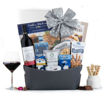 USA, United States flowers  -  Chocolate and Wine Perfection Baskets Delivery