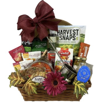 USA, United States flowers  -  Golden Platter of Delights Baskets Delivery