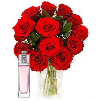 Turkmenistan flowers  -  Floral Notes with Dior Addict Eau Fraiche Flower Delivery