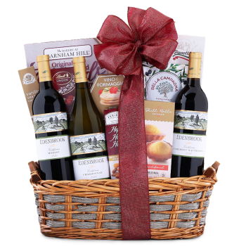 Jamaica, United States flowers  -  Triple Delight Gift Basket Baskets Delivery