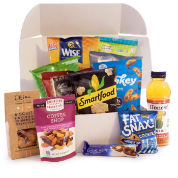 Israel flowers  -  Variety Treats Snack Box Baskets Delivery