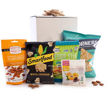 Riga-virágok- Egészségtudatos Snack Box Virág Szállítás