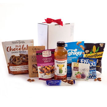 Norway flowers  -  A Deluxe Snack Box Flower Delivery