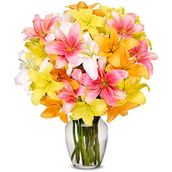 USA, United States flowers  -  Morning Bouquet Baskets Delivery