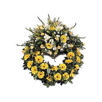 Yehud-Monosson, Israel Online Florist - Trevligt kransarrangemang Bukett