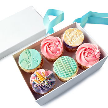 Newcastle upon Tyne flowers  -  Enchanted Cupcake Collection Flower Delivery