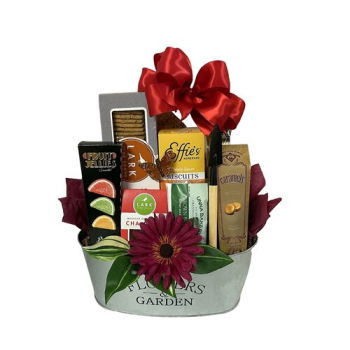 Jamaica, United States flowers  -  Spring Delights Gift Basket Baskets Delivery