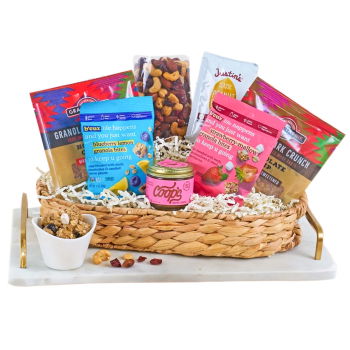 Jamaica, United States flowers  -  Granola Gift Basket Baskets Delivery