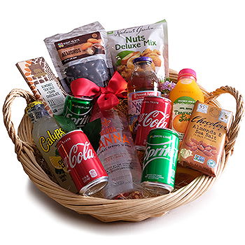 Gedziai flowers  -  A Basket of Goodies Flower Delivery