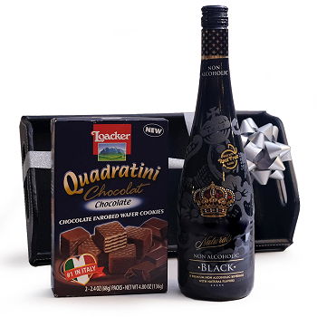 Norway flowers  -  Alcohol Free Cider and Wafers Set Flower Delivery