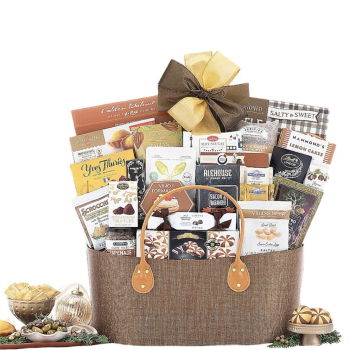 USA, United States flowers  -  Over The Top Gift Basket Baskets Delivery