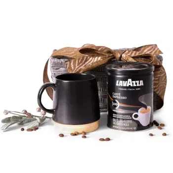 Cape Town flowers  -  Java Time Gift Basket
