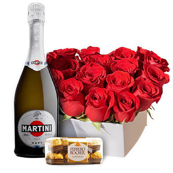 United Kingdom flowers  -  Two of Hearts Flower Delivery