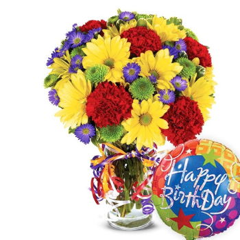 USA, United States flowers  -  For the Birthday Person Baskets Delivery