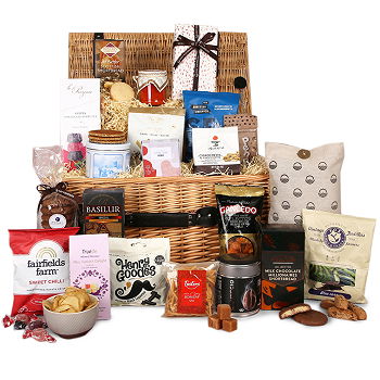 United Kingdom flowers  -  Packed with Plenty Basket Flower Delivery