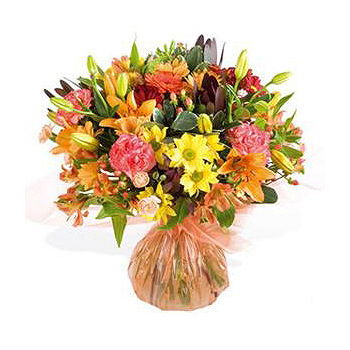 Newcastle upon Tyne flowers  -  Autumn Fire Flower Delivery