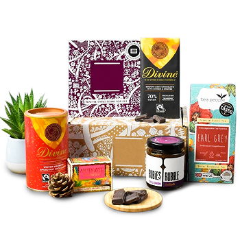 Newcastle upon Tyne flowers  -  Vegan Vixens Gift Box Bundle Flower Delivery