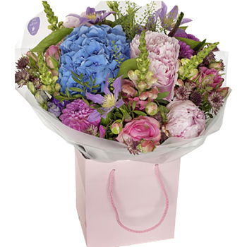 United Kingdom flowers  -  Peonies And Hydrangeas